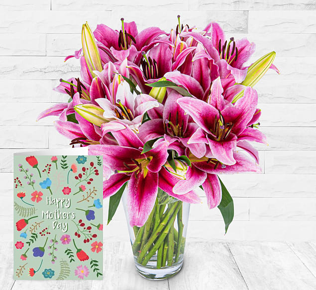 Mothers day flowers discount lilies
