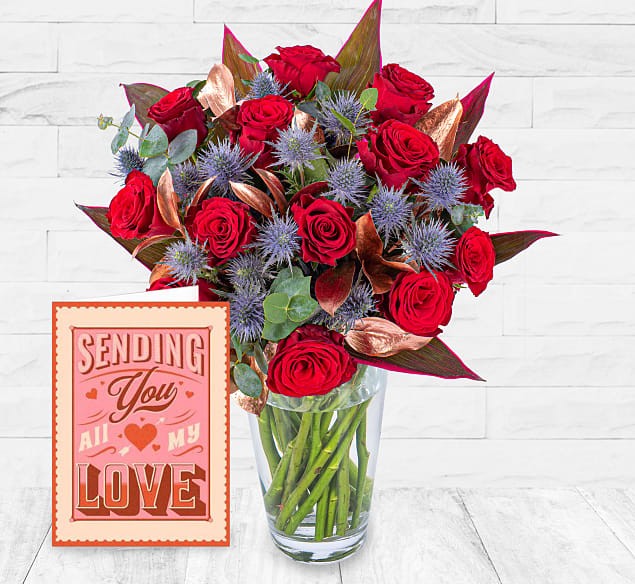 Forever Yours & Card 123 Flowers